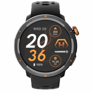 HAMMER WATCH 2 Lite okosóra - Fekete/Narancssárga