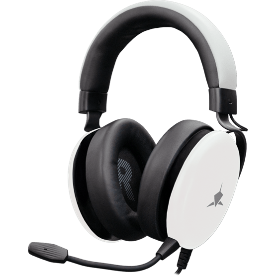 White Shark GH-2540W ELEPHANT vezetékes gamer fejhallgató mikrofonnal - fehér