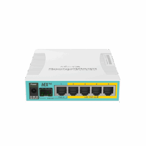 MikroTik hEX PoE router