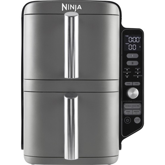 Ninja 9,5L Emeletes Dual Zone forrólevegős sütő - SL400EU