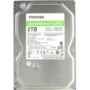 Toshiba S300 Surveillance 2TB 5400rpm 128MB SATA3 3,5" HDD OEM