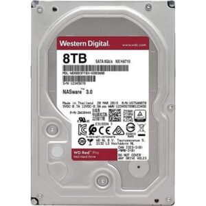 Western Digital Red Pro 8TB 7200rpm 256MB SATA3 3,5" HDD