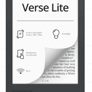 PocketBook PB619-T-WW Verse Lite E-Book olvasó, Midnight Grey