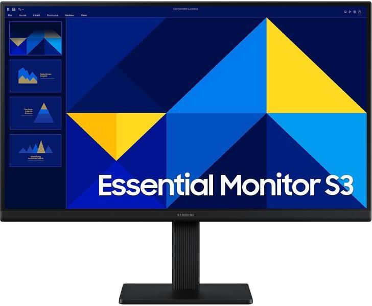 Samsung S3 S30GD 22" FHD IPS Monitor, 100Hz, 5ms, HDMI, D-Sub, Szemkímélő