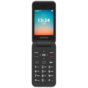 myPhone FLIP LTE 2,8" mobiltelefon - fekete