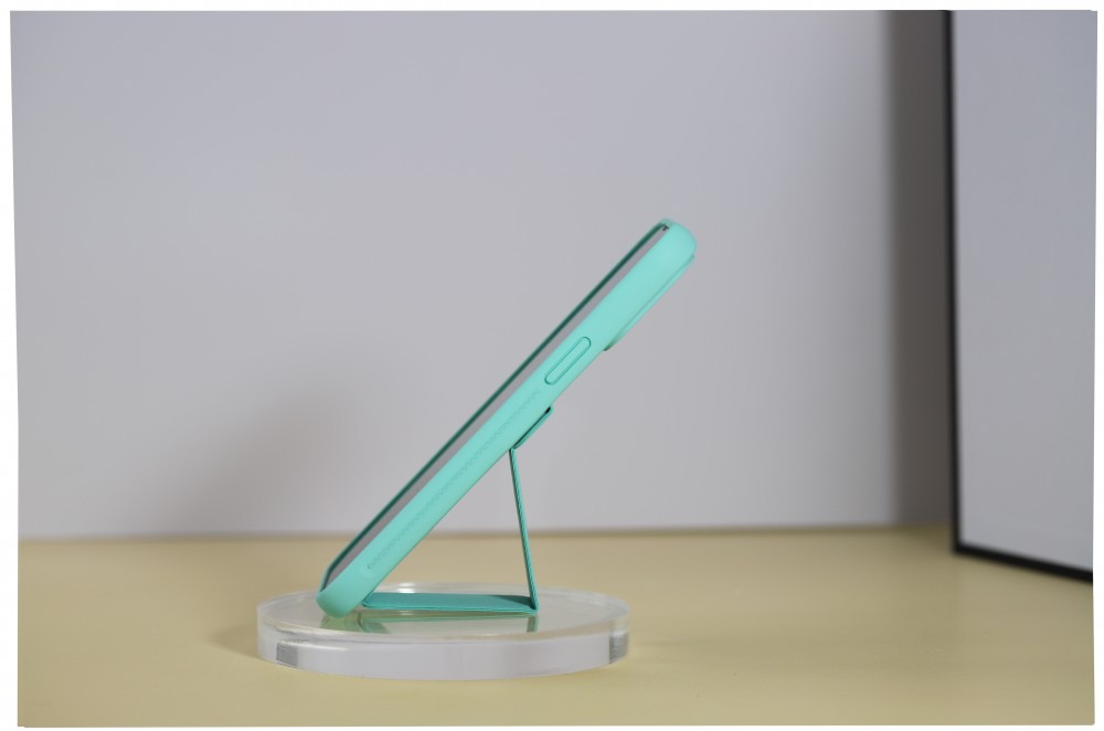 Sam A54 5G TPU+PC gumírozott kitámaszt. tok,Piros - Image 2