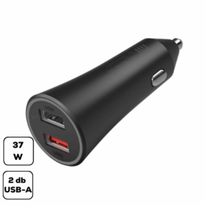 Xiaomi Mi Dual-Port 37W autós töltő, USB