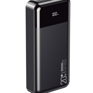 Cellect Powerbank, PD20 W, 20000mAh, Fekete