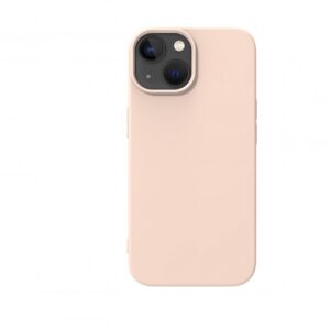 Premium szilikon tok, iPhone 15, Puder