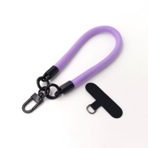 Szövet csuklópánt szilikon tokhoz, Lila