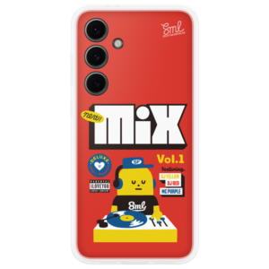 Samsung Galaxy S24 FE Flipsuit tok, Piros