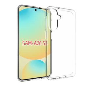 Samsung A26 vékony szilikon hátlap,Átlátszó