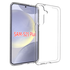 Samsung Galaxy S25 Plus vékony szilikon hátlap,Átlátszó