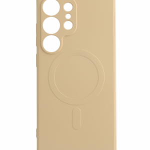 Samsung S25 Ultra mágneses szilikon tok, Édes Barack