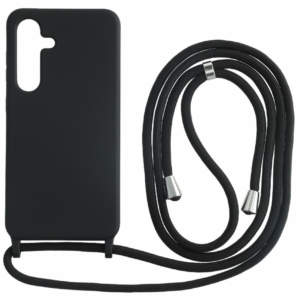 Sam S25  TPU+PC fekete tok,Fekete zsinórral