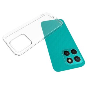 Honor X8c vékony szilikon hátlap, Átlátszó