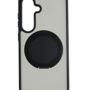 S25 mágneses 360° forgatható tok, Fekete