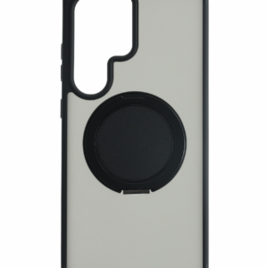 S25 Ultra mágneses 360° forgatható tok, Fekete