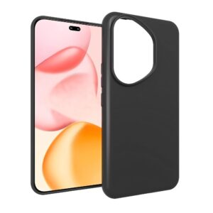 Premium szilikon tok, Honor 400 Pro, Fekete