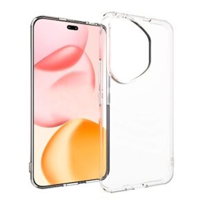 Honor 400 Pro vékony szilikon hátlap, Átlátszó