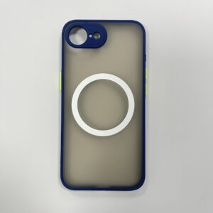 iPhone 16e mágneses műanyag tok, kék-zöld