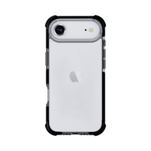 iPhone  Air ütésálló szilikon hátlap, Fekete