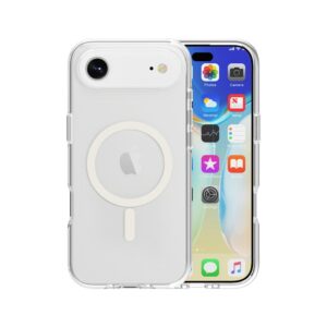 iPhone Air TPU+PC mágneses szilikon tok, Átlát