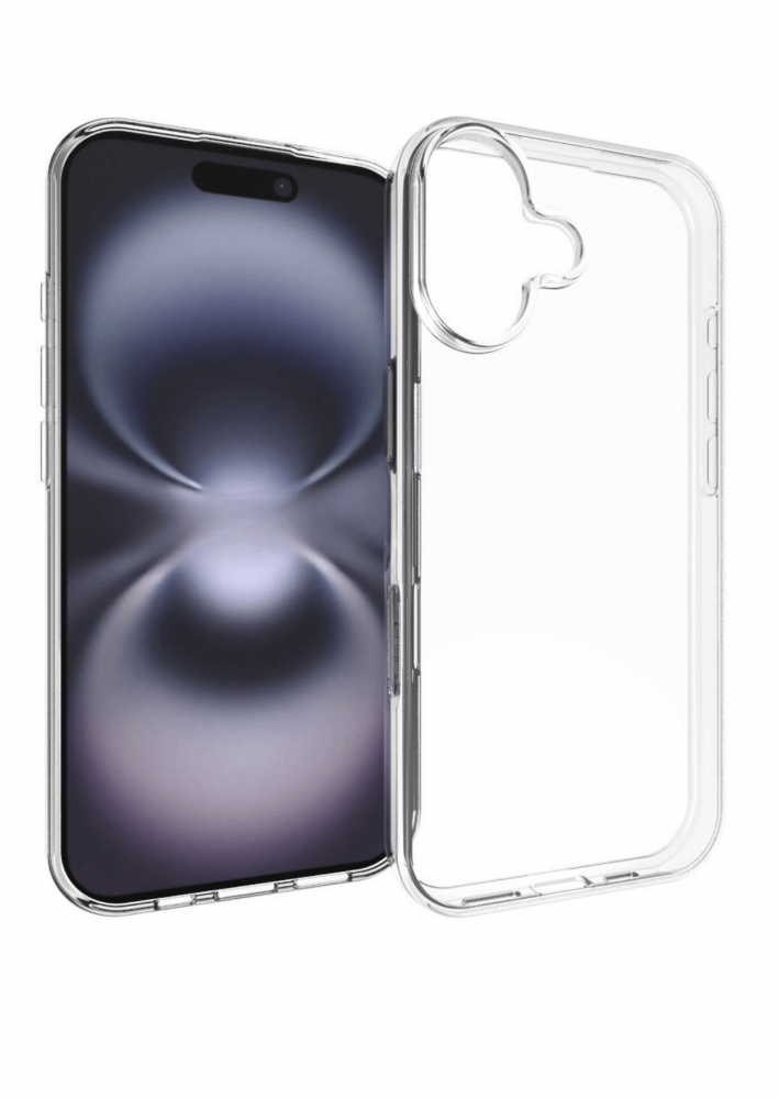 iPhone 17 vékony TPU szilikon hátlap,Átlátszó
