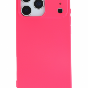 Premium szilikon tok, iPhone 17 Pro, Magenta