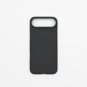 Mágneses aramid karbon tok, iPhone Air , Fekete