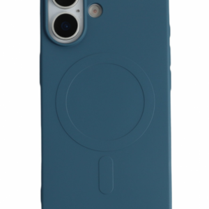 iPhone 17 mágneses szilikon tok, Kék