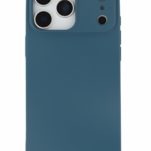 Premium szilikon tok, iPhone 17 Pro Max, Kék