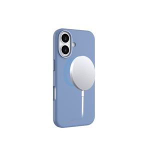 Mágneses puha szilikon tok, iPhone 17, V.kék