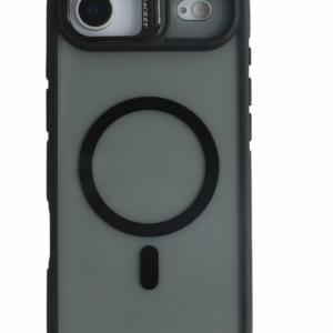 iPhone  Air mágneses kamera kitámasztós tok, Fekete