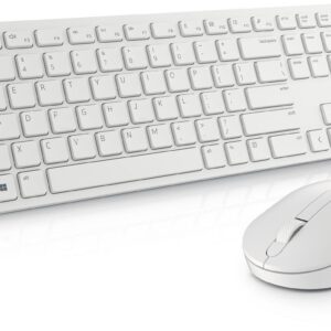 Dell KM5221W Pro Wireless Hungarian Keyboard and Mouse White