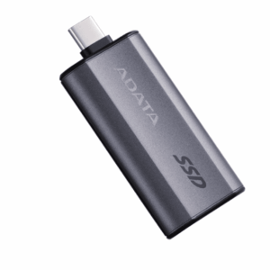 ADATA Külső SSD 1TB - SC750 (USB 3.2 Gen.2, R/W: 1050/1000 MB/s, USB Stick, ezüs