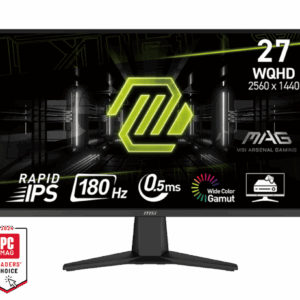 MSI MAG 275QF 27" IPS QHD 180Hz Monitor, fekete