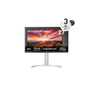 LG 27” 27UP850K-W UltraFine™ 16:9 4K IPS monitor 60 Hz