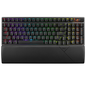 ASUS ROG Strix Scope II 96 vezeték nélküli billentyűzet - HU /ROG NX Snow/