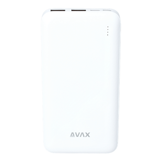 AVAX PB103W LIGHTY Type-C Powerbank 8.000mAh, fehér