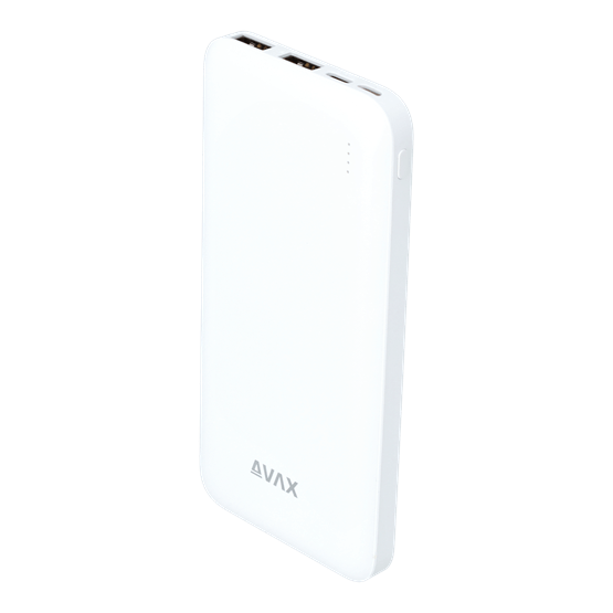 AVAX PB103W LIGHTY Type-C Powerbank 8.000mAh, fehér - Image 2