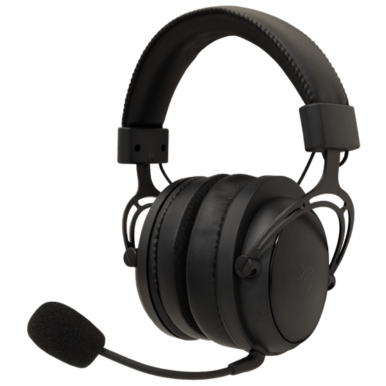 White Shark WGH-2443B GORILLA vezeték nélküli gamer fejhallgató mikrofonnal - fekete