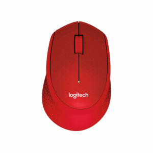 Logitech M330 Silent Plus - Piros