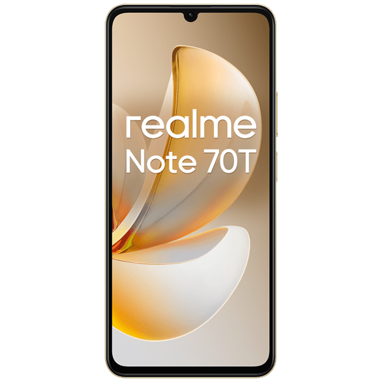 REALME Note 70T - 128GB+4GB - Arany - RMX5313 EU