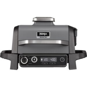 Ninja Woodfire Elektromos Grill és Füstölő - OG701EU - Szürke/Fekete
