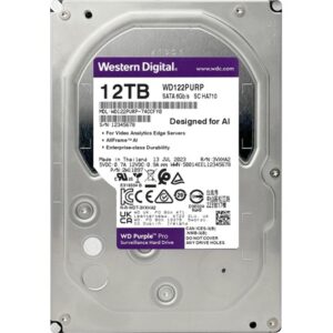 Western Digital Purple Pro 12TB 7200rpm 512MB SATA3 3,5" HDD