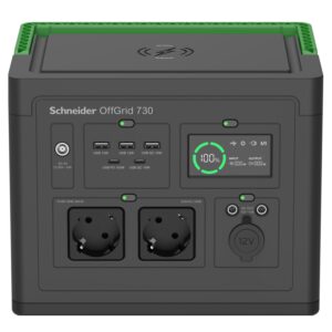 APC Schneider OffGrid Portable Power Station 730, 738Wh Li-ion, Sinewave