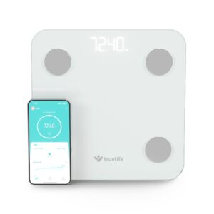 TrueLife FitScale W1 BT White Okosmérleg Fehér