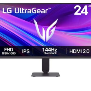 LG 24" 24G411A-B Full HD IPS gaming monitor 120 Hz-es képfrissítési sebességgel