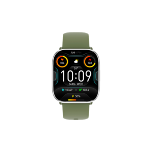 myPhone WATCH Pastel okosóra - Ezüst/oliva zöld